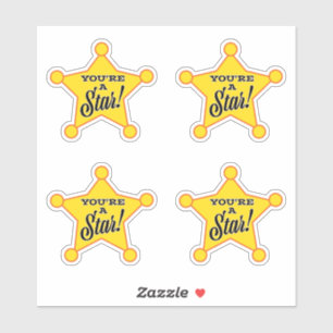 Sticker Tu es une étoile
