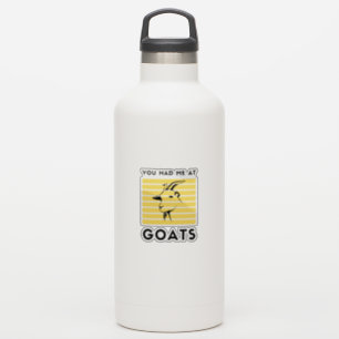 Sticker Tu m'as eu aux chèvres