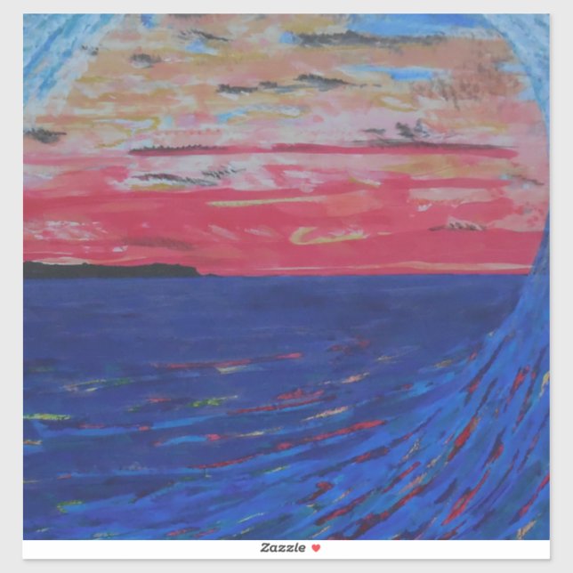 Sticker Tubes à peindre san clemente (Feuille)