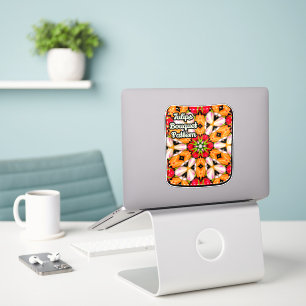 Sticker Tulips Bouquet Motif