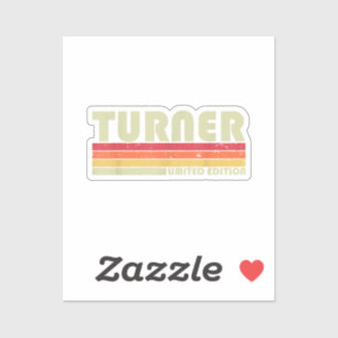 Sticker TURNER Drôle de titre de profession de métier Anni