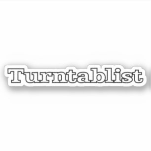 Sticker Turntablist
