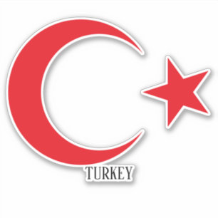 Sticker Turquie Nationale Emblème Patriotique