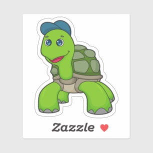 Sticker Turtle Cap
