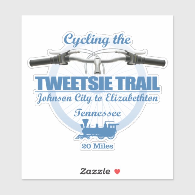 Sticker Tweetsie Trail (H2) (Feuille)