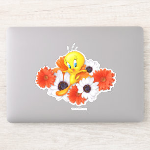 Sticker TWEETY™ avec marguerites