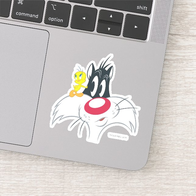 Sticker TWEETY™ En Action Pose (Détail)