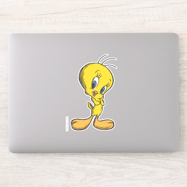 Sticker TWEETY™ Shy (Ordinateur)