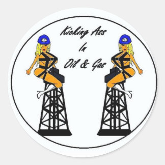 Sticker Twin Derricks