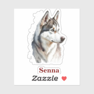 Sticker Typographie Cool simple et moderne Nom