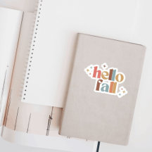 Typographie rétro de l'automne