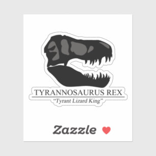 Sticker Tyrannosaure Rex