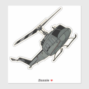 Sticker UH-1, Huey, Hélicoptère militaire