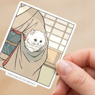 Sticker Ukiyo-e Inspired – Dramatic JAPAN 