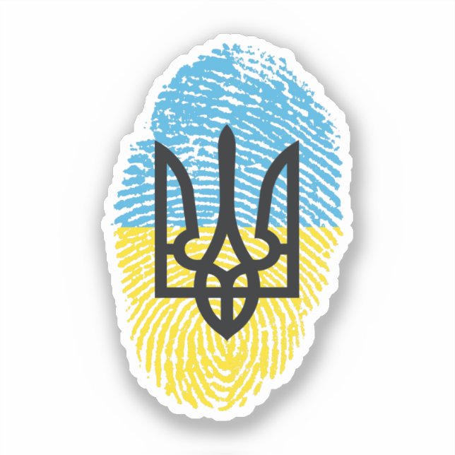 Sticker ukrainien (Recto)
