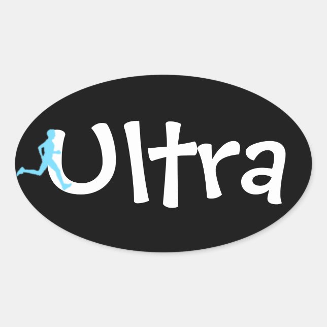 Sticker Ultra Marathon (Devant)