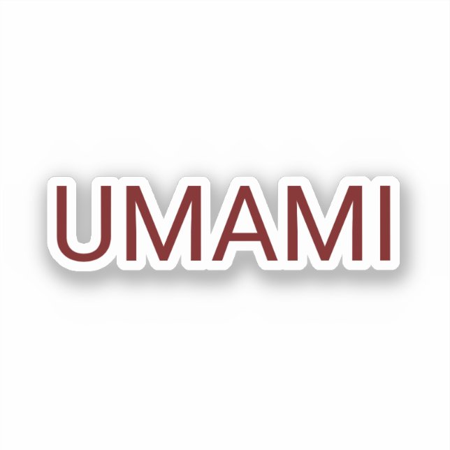 Sticker Umami (Recto)