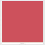 Sticker un arrière - plan rouge avec un<br><div class="desc">Le design se compose d'un grand carré bleu à la texture douce et à l'ombre profonde de bleu. La couleur apaisante et apaisante évoque un sentiment de tranquillité. Le cadre de l'image est un grand espace ouvert, peut-être un ciel ou une vaste étendue d'eau. La carré bleue se distingue comme...</div>