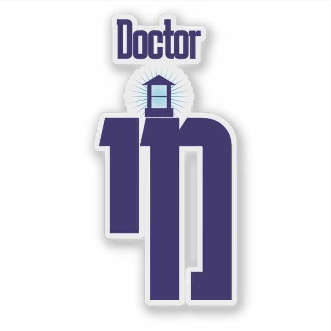 STICKER UN BON MÉDECIN JUIF (Devant)