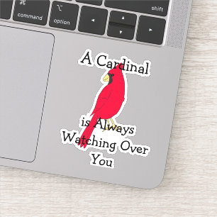 Sticker Un Cardinal Vous Observe Toujours