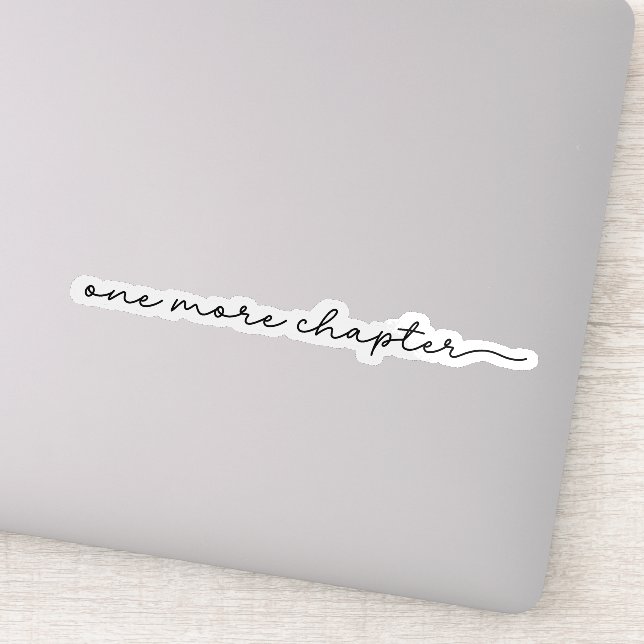 Sticker Un chapitre de plus (Détail)