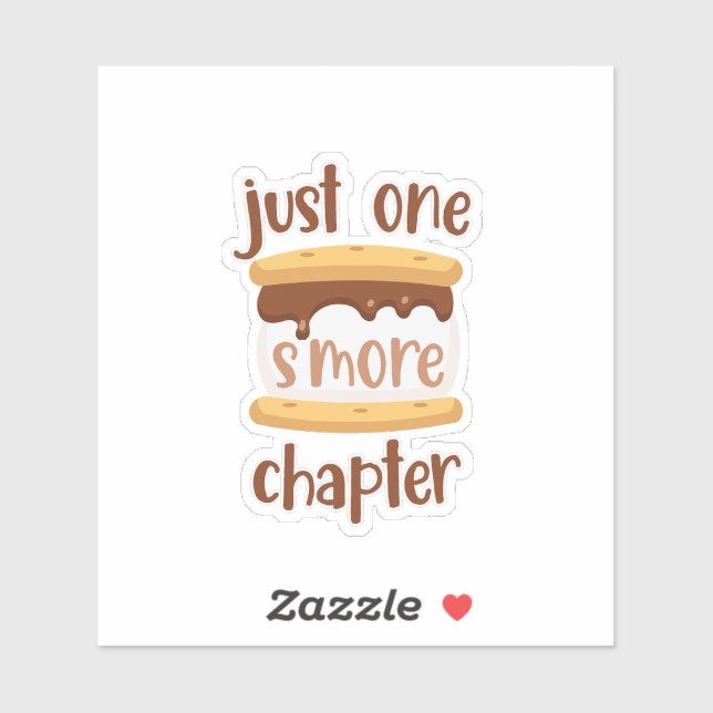 Sticker Un chapitre de S'more (Feuille)