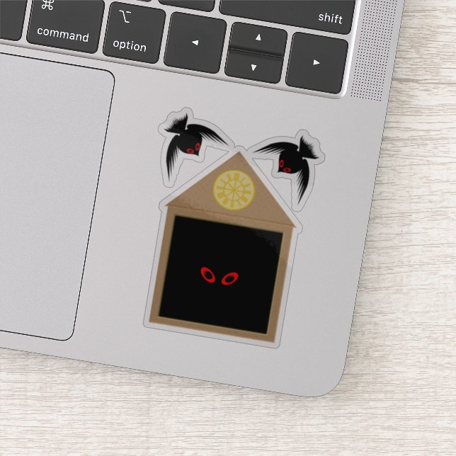 Sticker Un manque de générosité de Ravens Halloween (Détail)