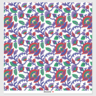 Sticker Un motif symétrique et transparent avec répétition