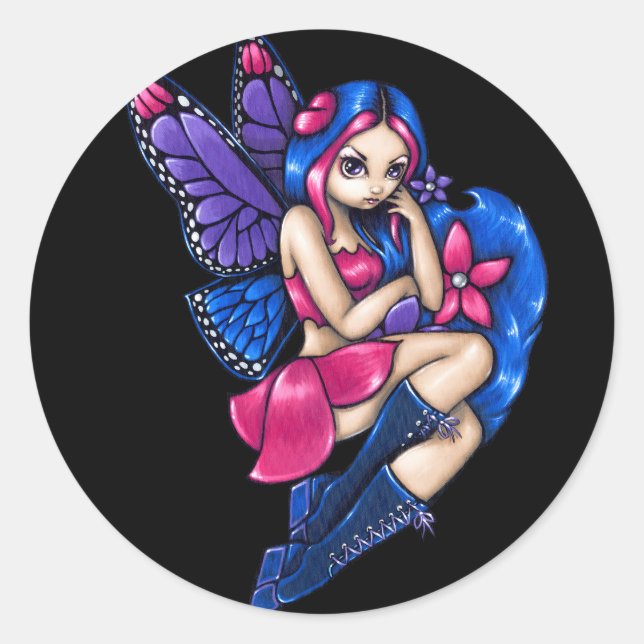 Sticker "Un peu timide" (Devant)