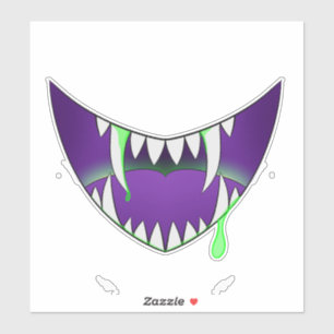 Sticker Un sourire venimeux