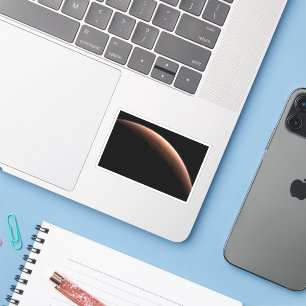 Sticker Une Partie De Mars À La Limite De La Lumière Et De