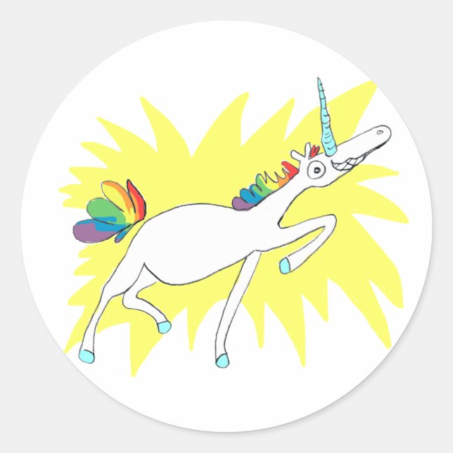 Sticker Unicorn (Devant)