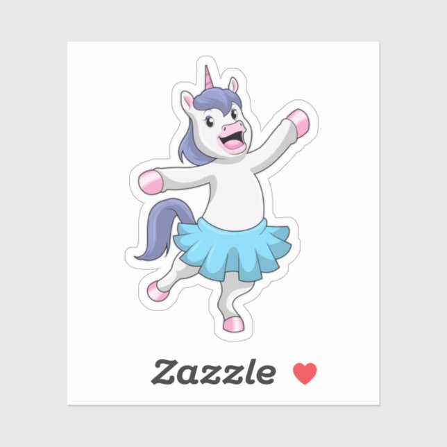 Sticker Unicorn (Feuille)