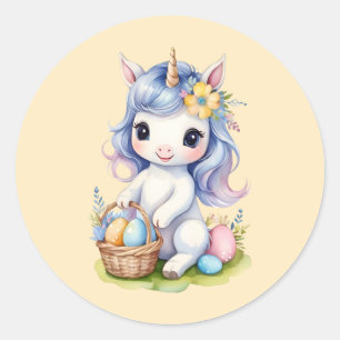 Sticker Unicorn de Pâques