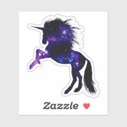 Sticker Unicorn Galaxy