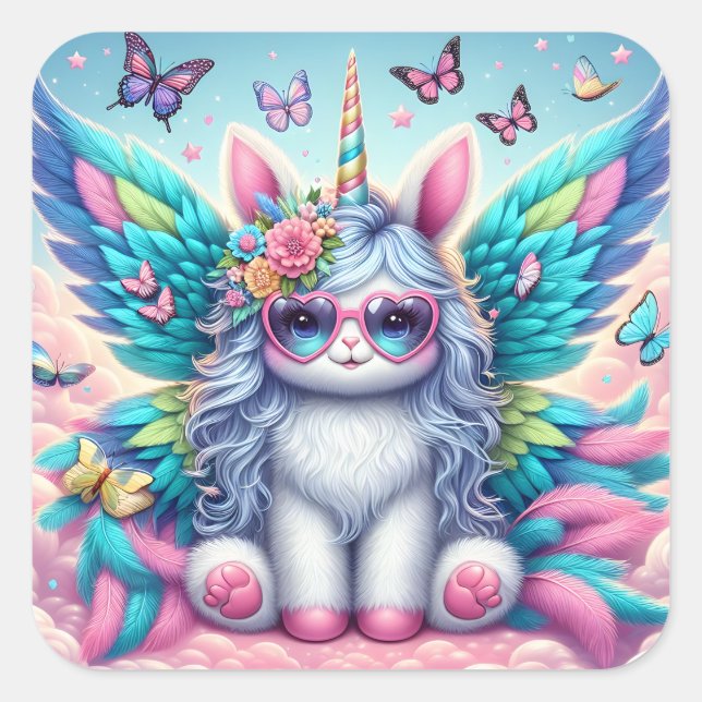 Sticker Unicorn mignon (Devant)