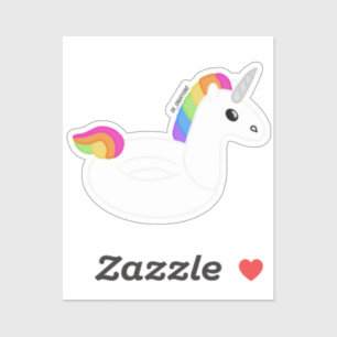 Sticker Unicorn Pool Floatie