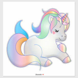 Sticker Unicorne