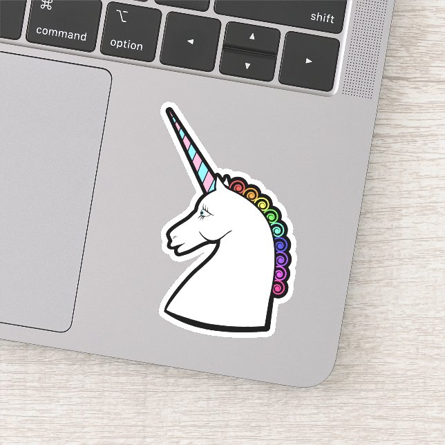 Sticker Unicorne (Détail)