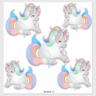 Sticker Unicorne