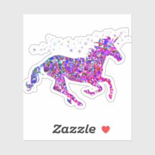 Sticker Unicorne acrylique