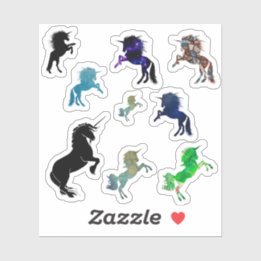 Sticker Unicornes