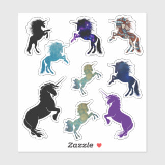 Sticker Unicornes