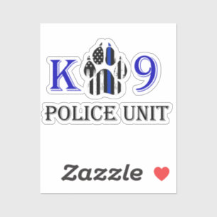 Sticker Unité de police K9