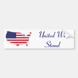 Sticker United We Stand Bumper