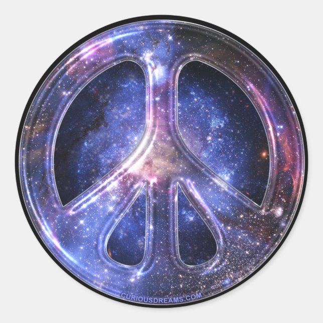 Sticker universel pour la paix (Devant)