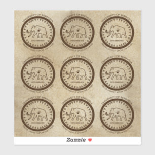 Sticker Université de Beringia Mammoth Seal