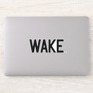Sticker Université Wake Forest   Wordmark Wake