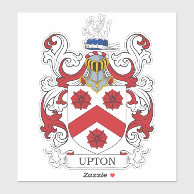 Sticker Upton Family Crest (Feuille)