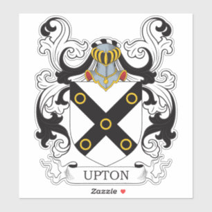 Sticker Upton Family Crest